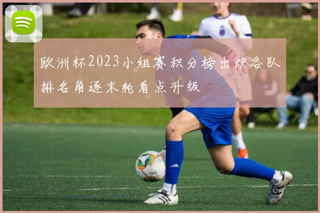 欧洲杯2023小组赛积分榜出炉各队排名角逐末轮看点升级